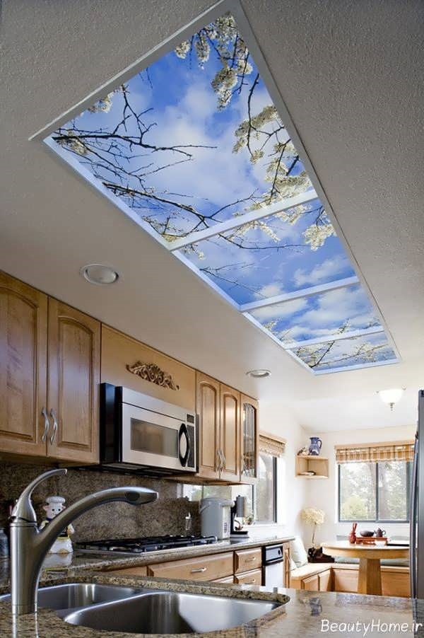 مجازی آشپزخانه - اجرای زیباترین آسمان مجازی آشپزخانه
