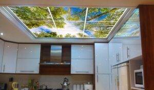 اجرای زیباترین آسمان مجازی آشپزخانه